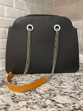 Load image into Gallery viewer, Be Me Bag Handles -Long Brown with Chains