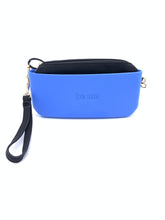 Load image into Gallery viewer, Be Me Baguette Bag - Blue with Black (On Sale)