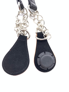 Be Me Bag Handles - Short Black with Chains