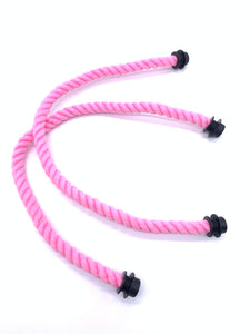 Be Me Bag Handles - Pink Ropes