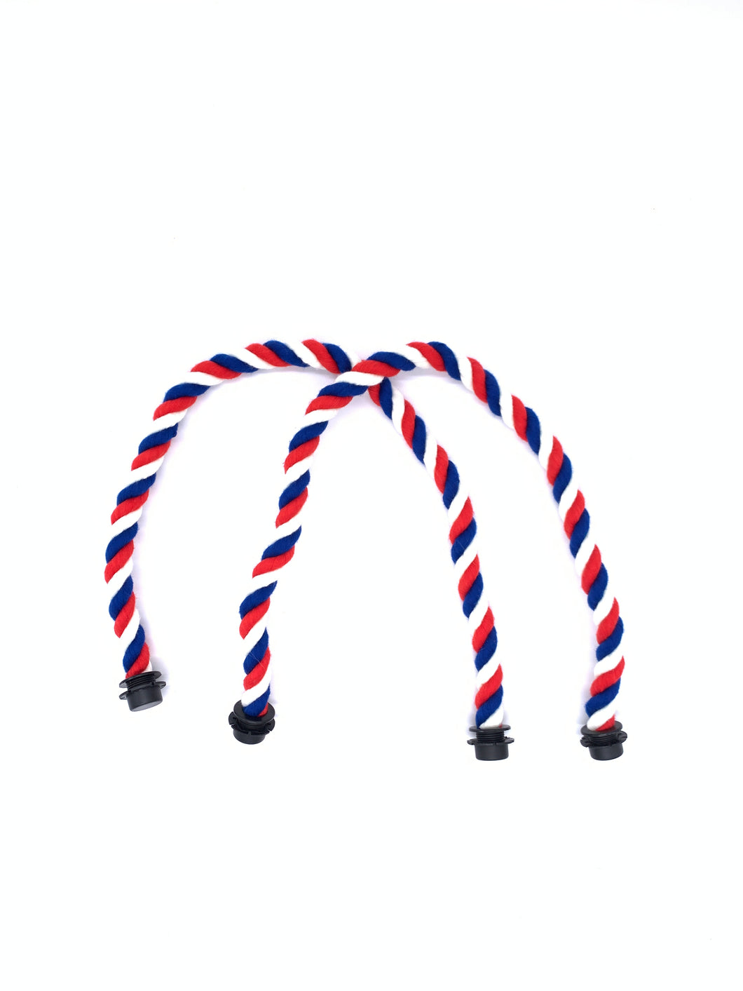 Be Me Bag Handles - Red, White, Blue Ropes