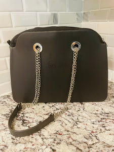 Be Me Bag Handles -Long Black with Chains
